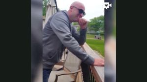 Dad now has the ability to see the blue in his son's eyes